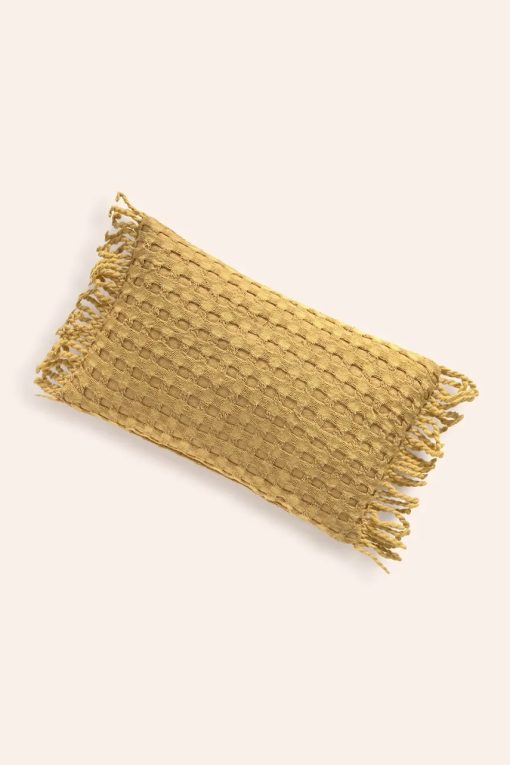Calma House pernă 20x30 cm culoarea galben-Grădină și terasă