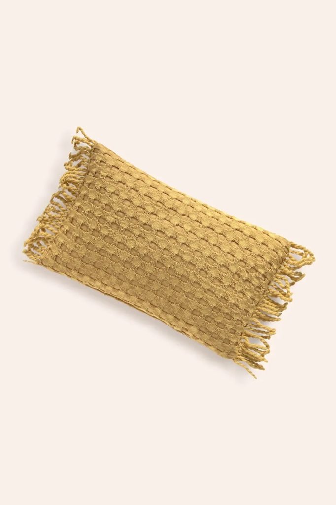 Calma House pernă 20x30 cm culoarea galben-Grădină și terasă