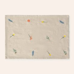 Calma House suport decorativ pentru farfurie 35x50 cm culoarea bej-Textile bucătărie