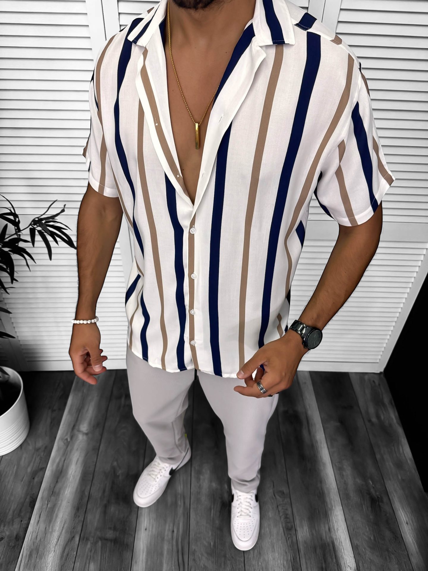 Camasa barbati de vara maneca scurta 13278 D3-1.1-Camasi barbati