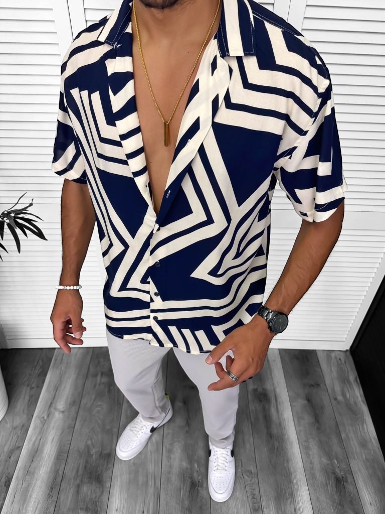 Camasa barbati de vara maneca scurta 13284 D2-5.3-Camasi barbati