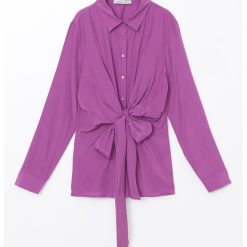 Camasa cu detaliu cu funda-FEMEI/IMBRACAMINTE/Camasi-IMBRACAMINTE/Camasi