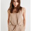 Camasa cu detaliu nod - fara maneci-FEMEI/IMBRACAMINTE/Camasi-IMBRACAMINTE/Camasi
