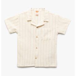 Camasa cu dungi si buzunar pe piept-BAIETI/IMBRACAMINTE/Camasi-IMBRACAMINTE/Camasi