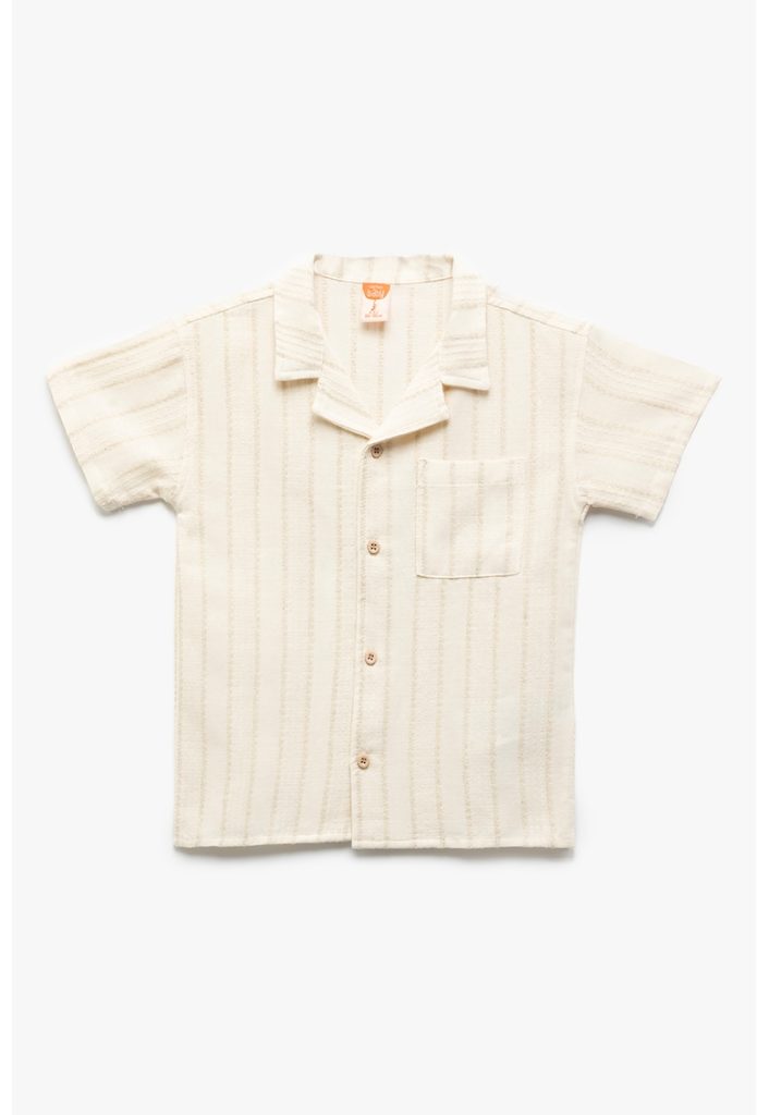 Camasa cu dungi si buzunar pe piept-BAIETI/IMBRACAMINTE/Camasi-IMBRACAMINTE/Camasi