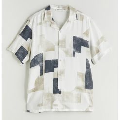 Camasa cu model si maneci scurte Vision-BARBATI/IMBRACAMINTE/Camasi-IMBRACAMINTE/Camasi