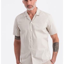 Camasa de bumbac cu maneci scurte-BARBATI/IMBRACAMINTE/Camasi-IMBRACAMINTE/Camasi