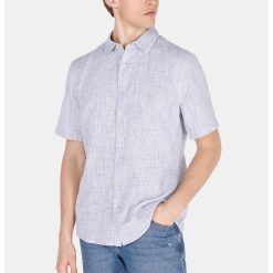 Camasa din bumbac cu maneci scurte-BARBATI/IMBRACAMINTE/Camasi-IMBRACAMINTE/Camasi