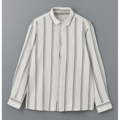 Camasa din bumbac cu model in dungi-BARBATI/IMBRACAMINTE/Camasi-IMBRACAMINTE/Camasi