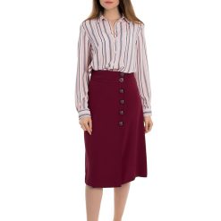 Camasa vaporoasa cu guler ascutit Hermina-FEMEI/IMBRACAMINTE/Camasi-IMBRACAMINTE/Camasi