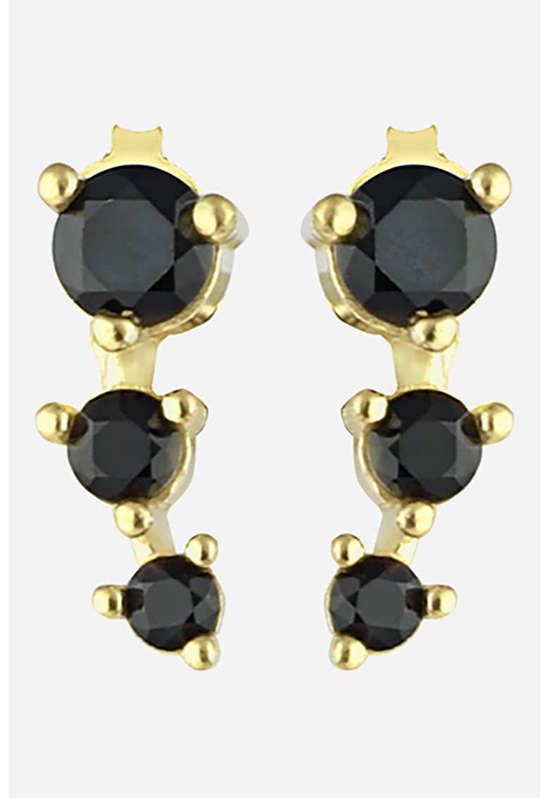 Cercei de argint cu onix-FEMEI/GENTI SI ACCESORII/Bijuterii-GENTI SI ACCESORII/Bijuterii