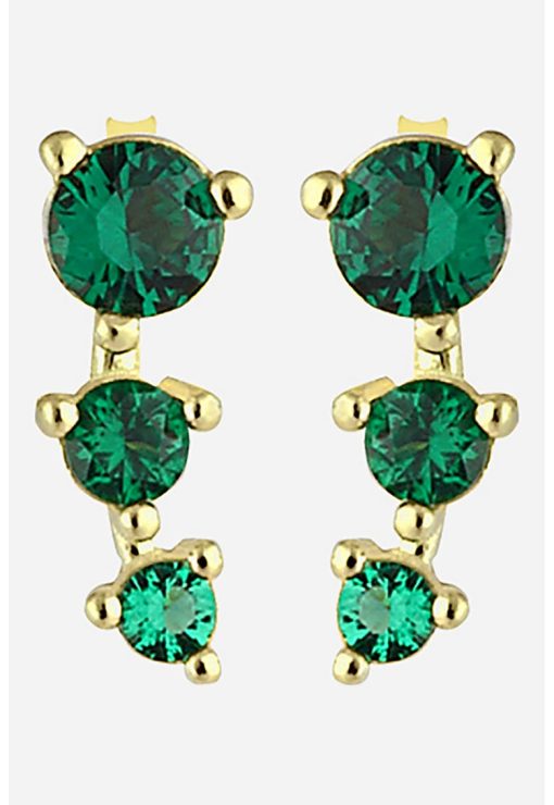 Cercei de argint cu zirconia-FEMEI/GENTI SI ACCESORII/Bijuterii-GENTI SI ACCESORII/Bijuterii