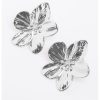Cercei din alama in forma de floare-FEMEI/GENTI SI ACCESORII/Bijuterii-GENTI SI ACCESORII/Bijuterii