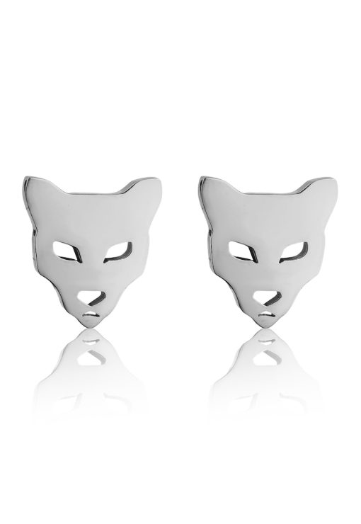 Cercei din otel inoxidabil cu model cu animal-FEMEI/GENTI SI ACCESORII/Bijuterii-GENTI SI ACCESORII/Bijuterii