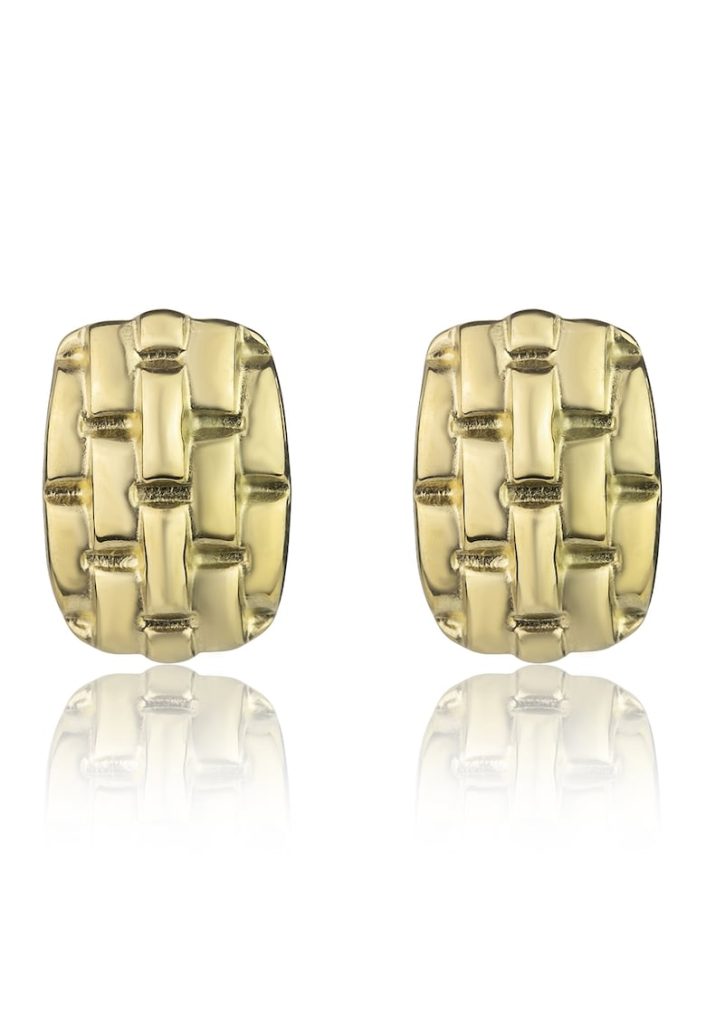 Cercei placati cu aur de 18K Cassidy-FEMEI/GENTI SI ACCESORII/Bijuterii-GENTI SI ACCESORII/Bijuterii