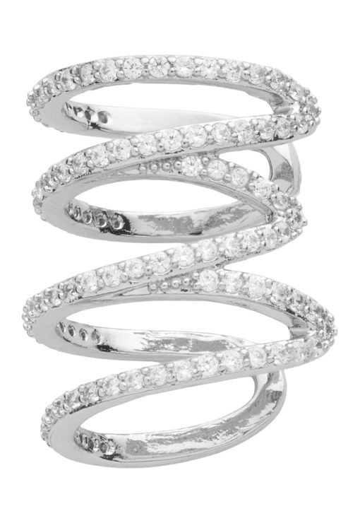 Cercel cu cristale-FEMEI/GENTI SI ACCESORII/Bijuterii-GENTI SI ACCESORII/Bijuterii