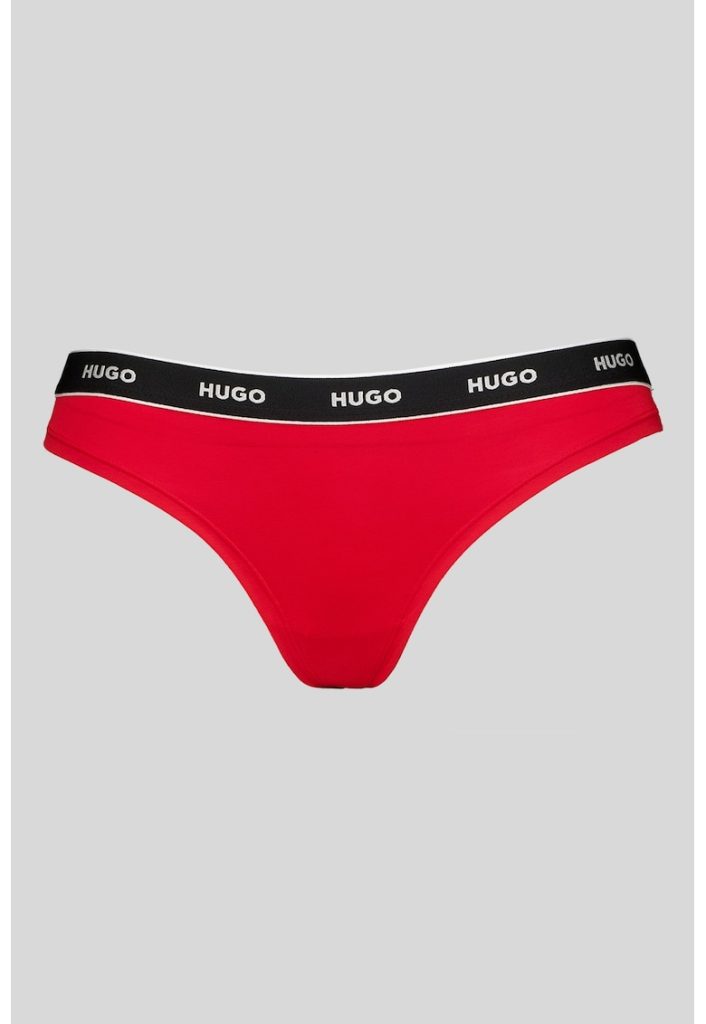 Chiloti tanga cu banda logo in talie-FEMEI/IMBRACAMINTE/Lenjerie intima-IMBRACAMINTE/Lenjerie intima