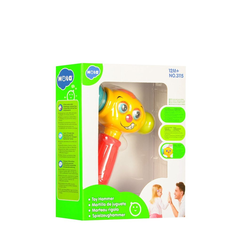 Ciocan interactiv si educativ cu lumini si sunete-Jucarii-