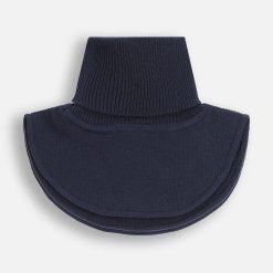 Coccodrillo fular circular copii culoarea bleumarin