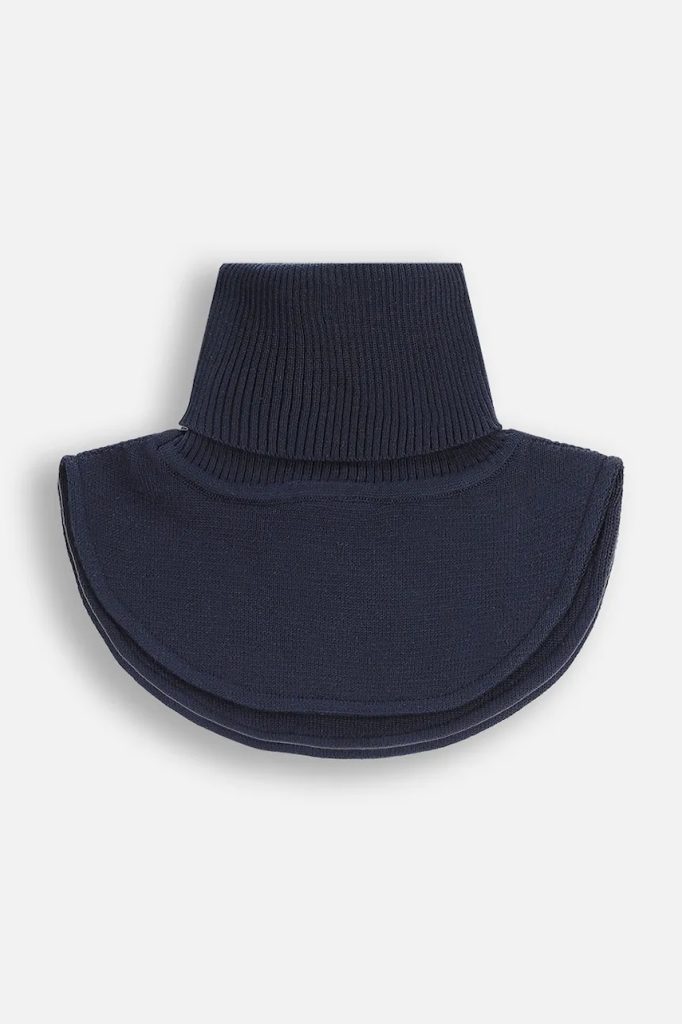 Coccodrillo fular circular copii culoarea bleumarin