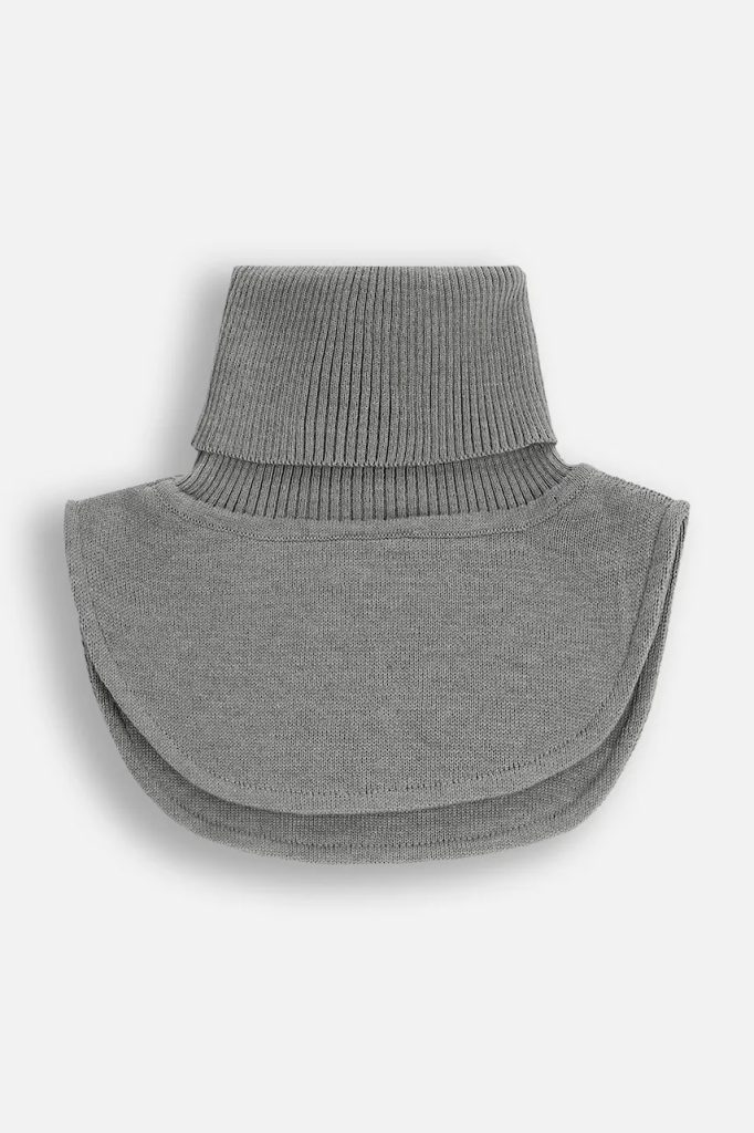 Coccodrillo fular circular copii culoarea gri