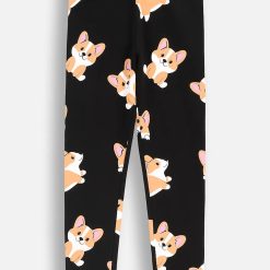 Coccodrillo leggins copii culoarea negru