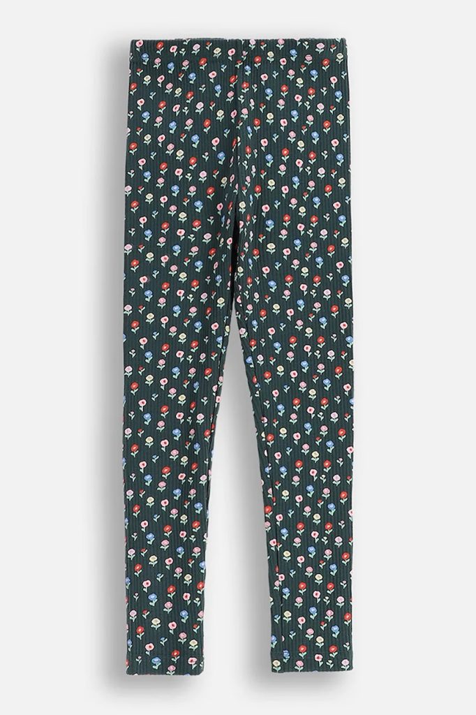 Coccodrillo leggins copii culoarea verde