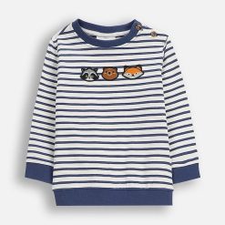 Coccodrillo longsleeve bebeluși cu imprimeu