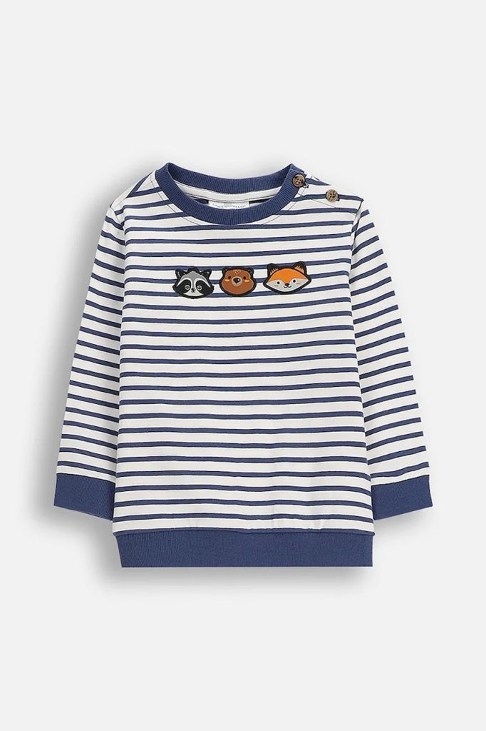 Coccodrillo longsleeve bebeluși cu imprimeu