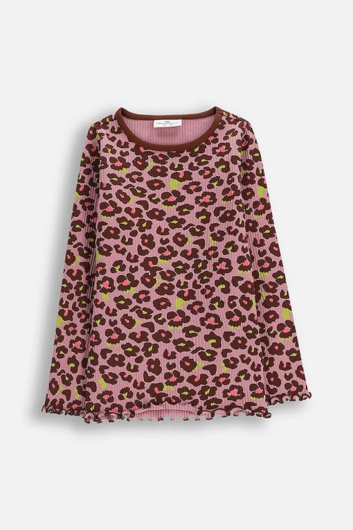 Coccodrillo longsleeve copii culoarea roz