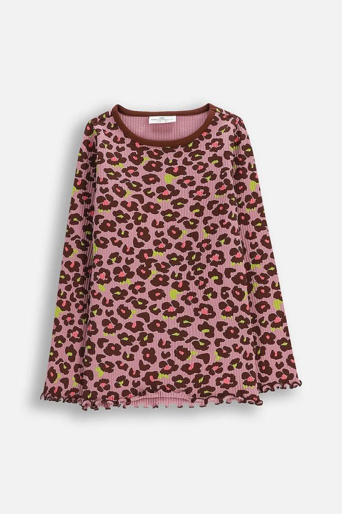 Coccodrillo longsleeve copii culoarea roz