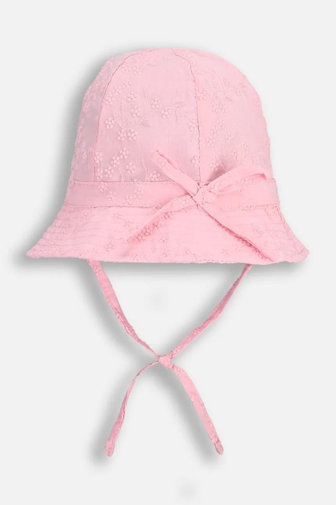 Coccodrillo pălărie din bumbac pentru copii culoarea roz