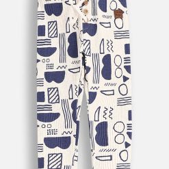 Coccodrillo pantaloni de trening pentru bebeluși culoarea bej