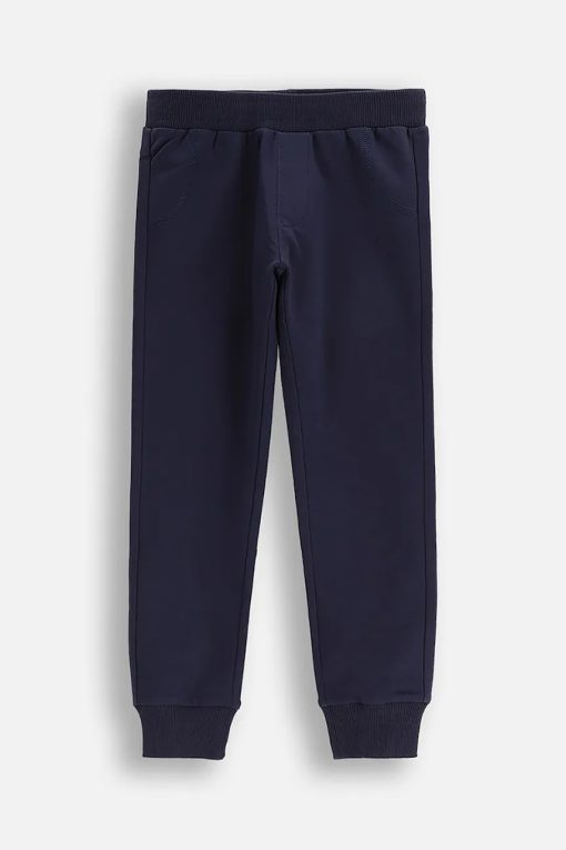 Coccodrillo pantaloni de trening pentru copii culoarea bleumarin