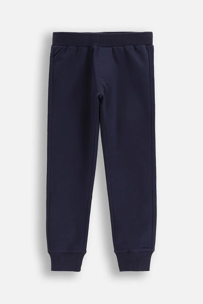 Coccodrillo pantaloni de trening pentru copii culoarea bleumarin