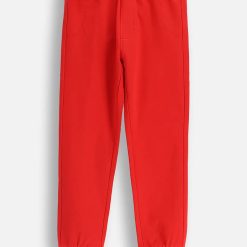 Coccodrillo pantaloni de trening pentru copii culoarea roșu