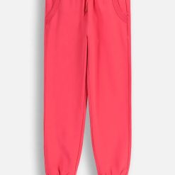 Coccodrillo pantaloni de trening pentru copii culoarea roz