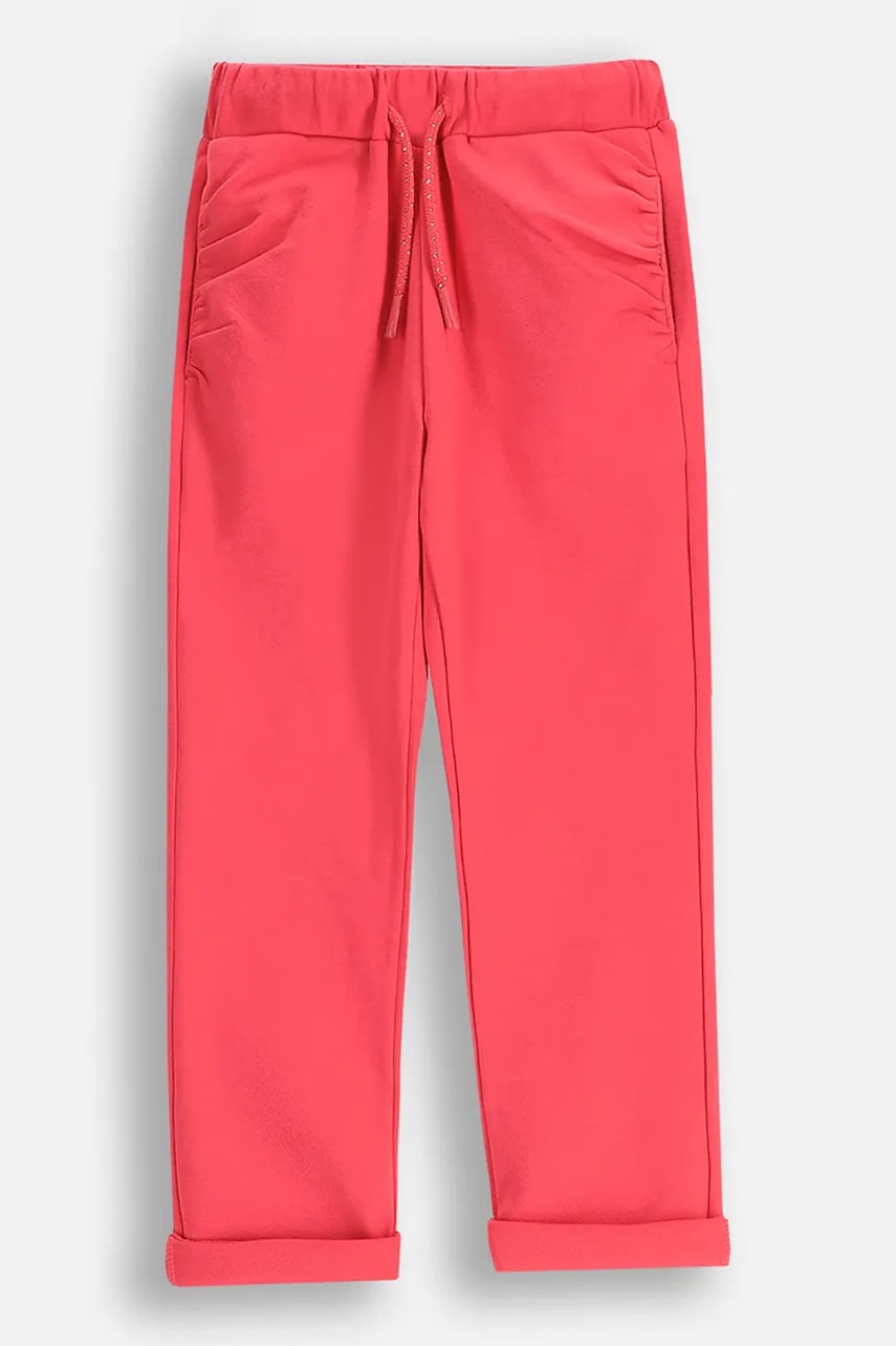 Coccodrillo pantaloni de trening pentru copii culoarea roz