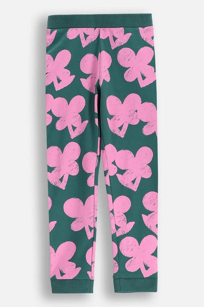 Coccodrillo pantaloni de trening pentru copii culoarea verde