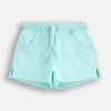 Coccodrillo pantaloni scurți copii culoarea turcoaz