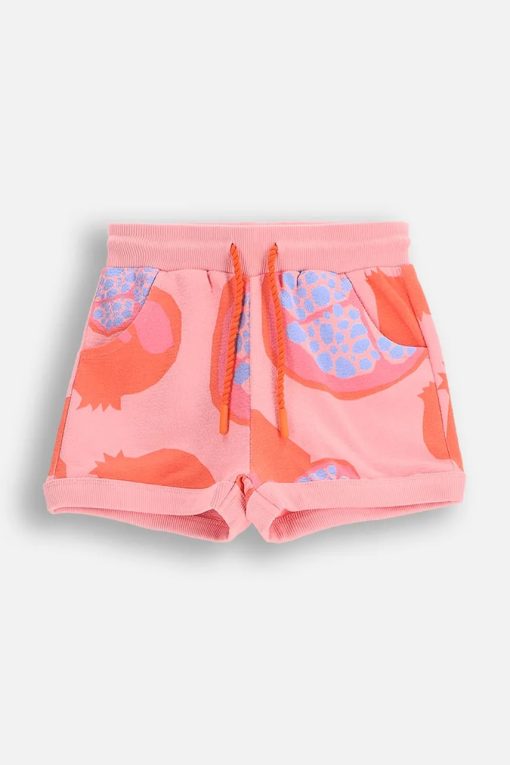 Coccodrillo pantaloni scurți culoarea roz