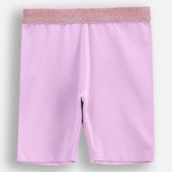 Coccodrillo pantaloni scurți culoarea violet