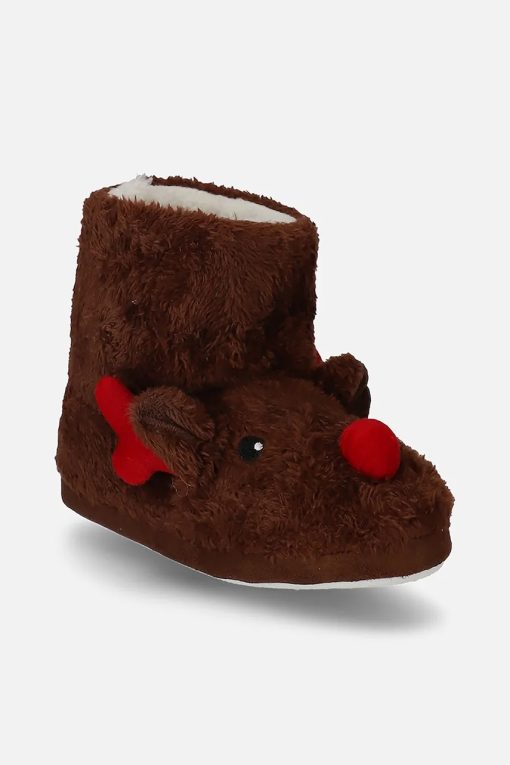 Coccodrillo papuci copii culoarea maro