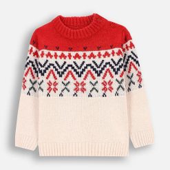 Coccodrillo pulover bebe culoarea bej