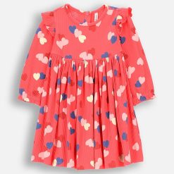 Coccodrillo rochie bebe culoarea roz