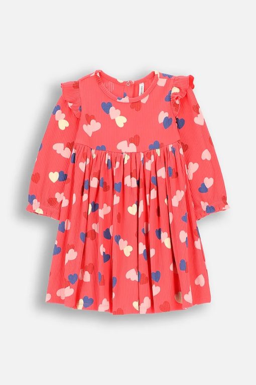 Coccodrillo rochie bebe culoarea roz