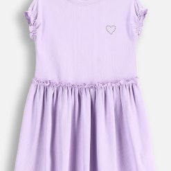 Coccodrillo rochie culoarea violet