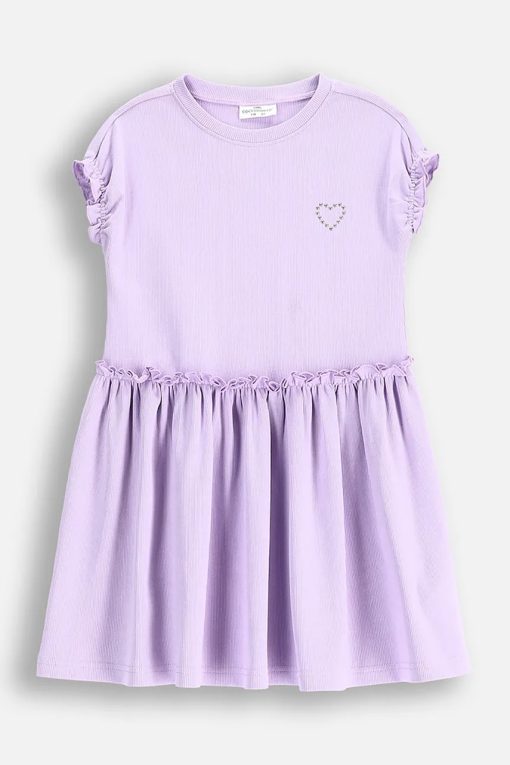 Coccodrillo rochie culoarea violet
