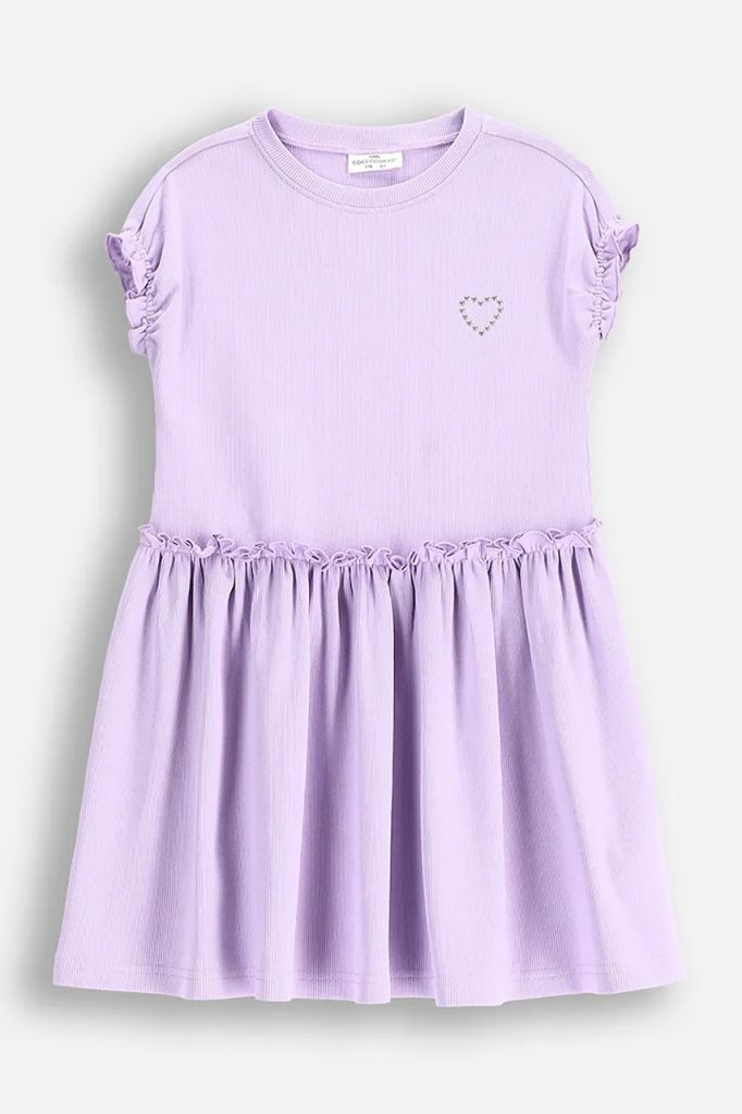 Coccodrillo rochie culoarea violet