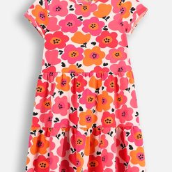 Coccodrillo rochie fete culoarea roz